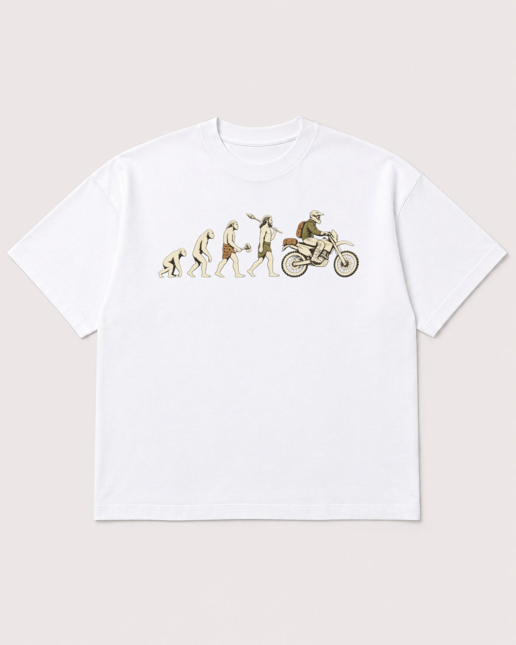 Mockup Boxy Heavyweight Tee White product