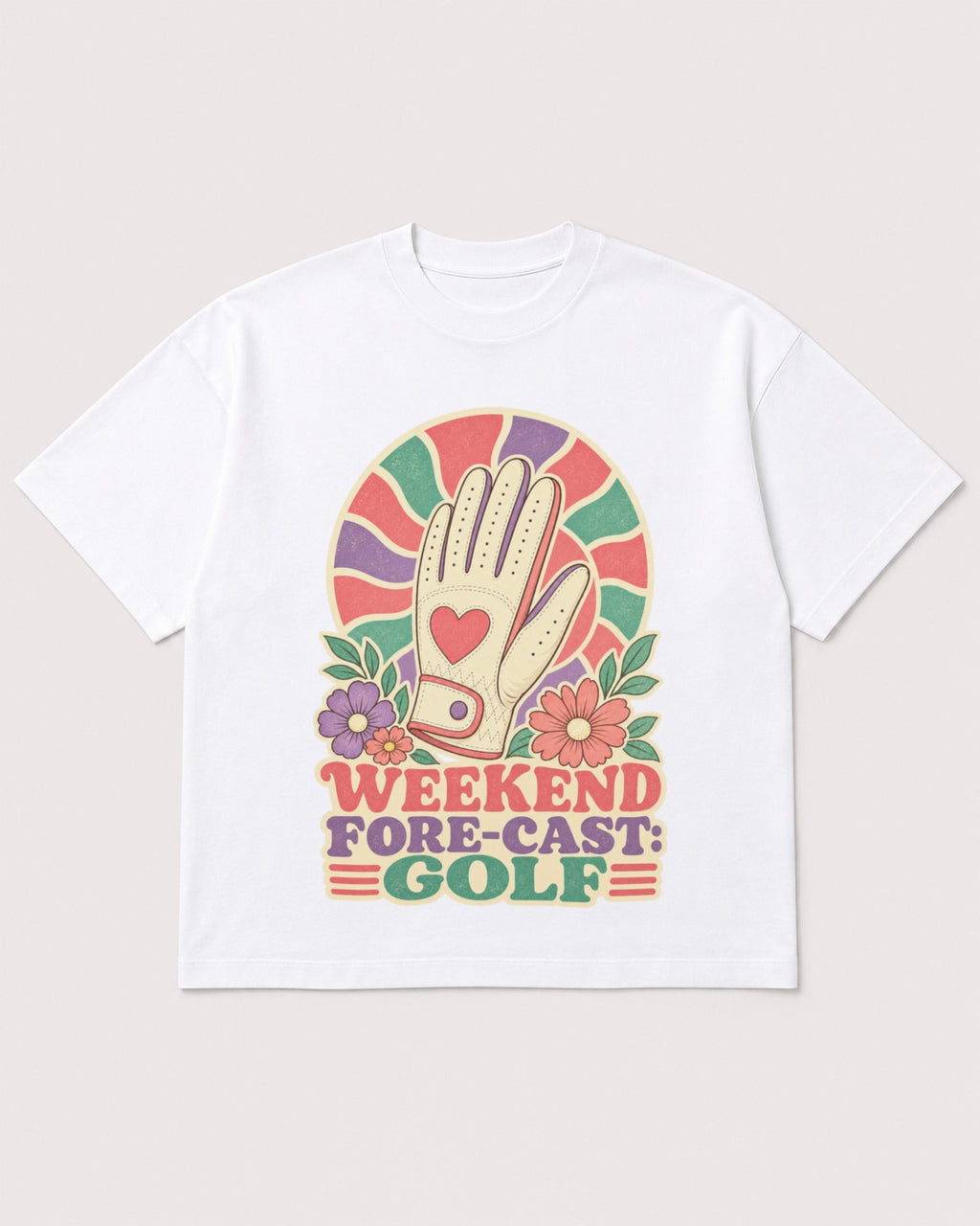 Mockup Boxy Heavyweight Tee White product