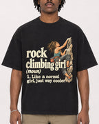 Mockup Boxy Heavyweight Tee Black male close-up 04