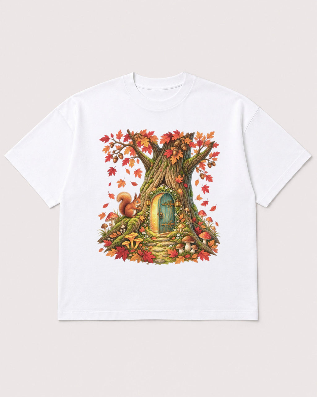 Mockup Boxy Heavyweight Tee White product