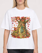 Mockup Boxy Heavyweight Tee White female close-up 08