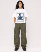 Mockup Boxy Heavyweight Tee White female full-body 07