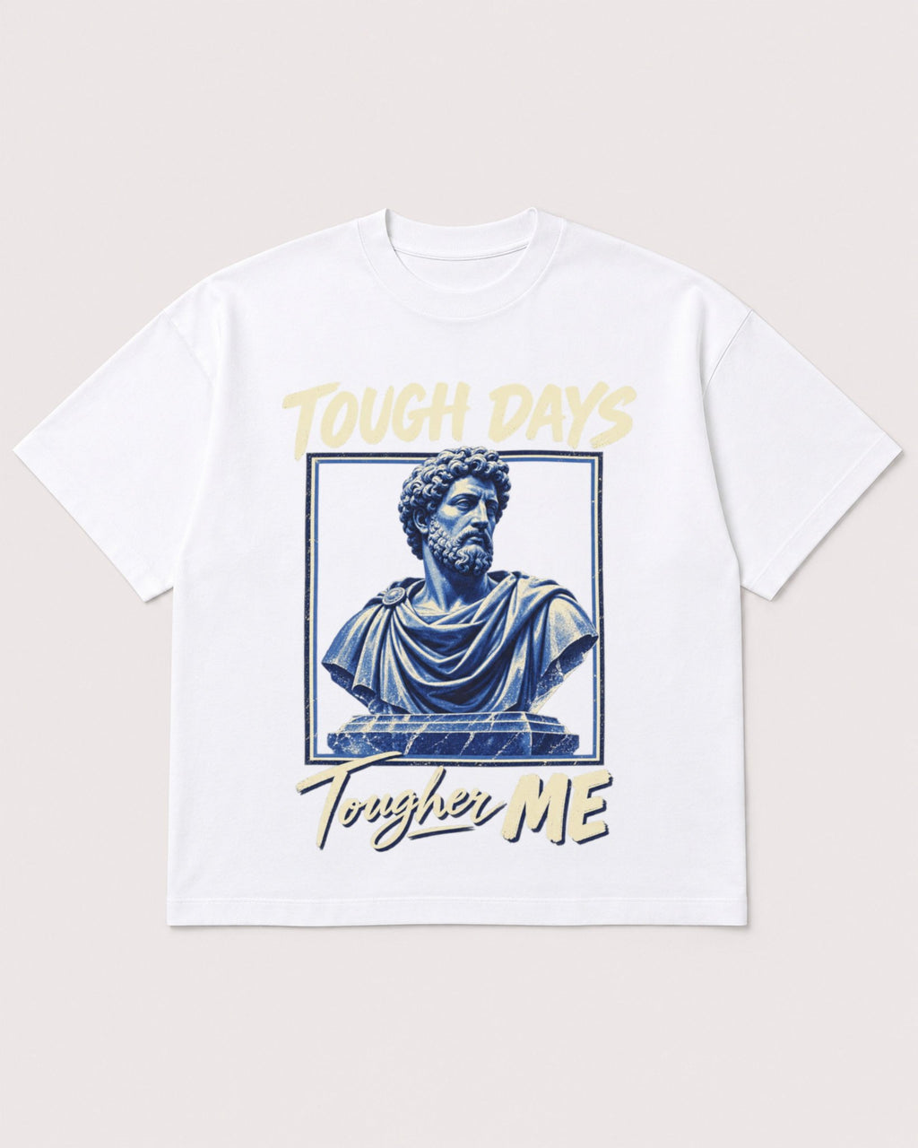 Mockup Boxy Heavyweight Tee White product