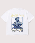 Mockup Boxy Heavyweight Tee White product