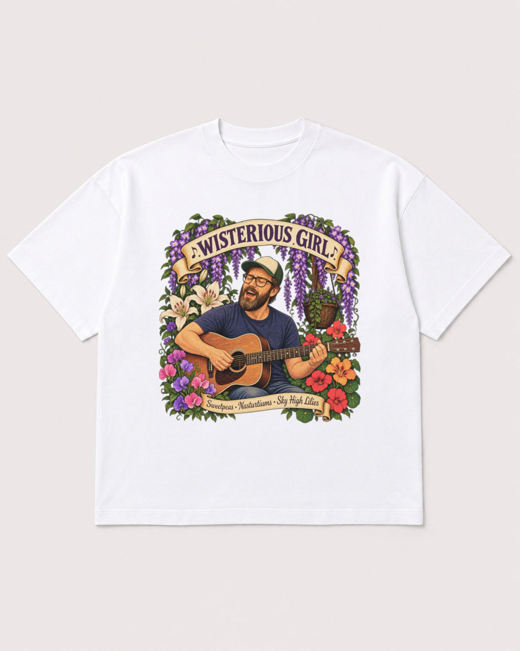 Mockup Boxy Heavyweight Tee White product