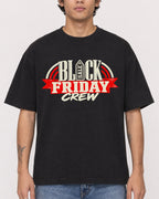 Mockup Boxy Heavyweight Tee Black male close-up 06