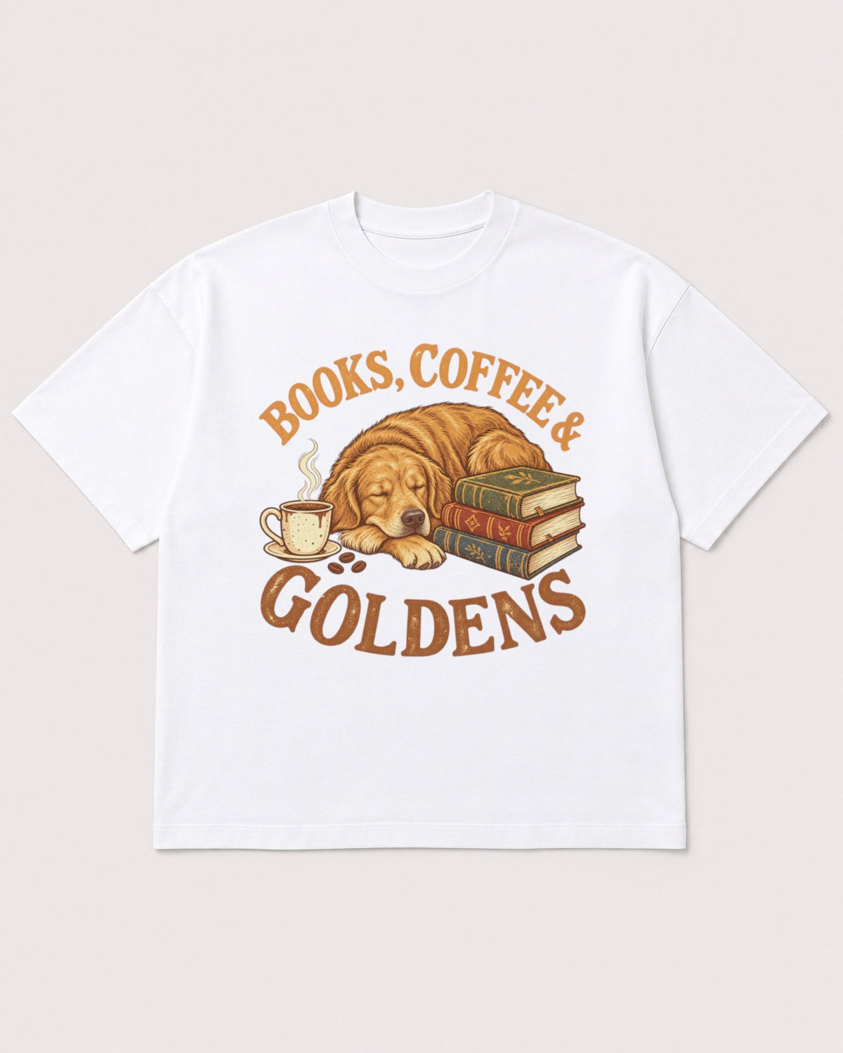 Mockup Boxy Heavyweight Tee White product