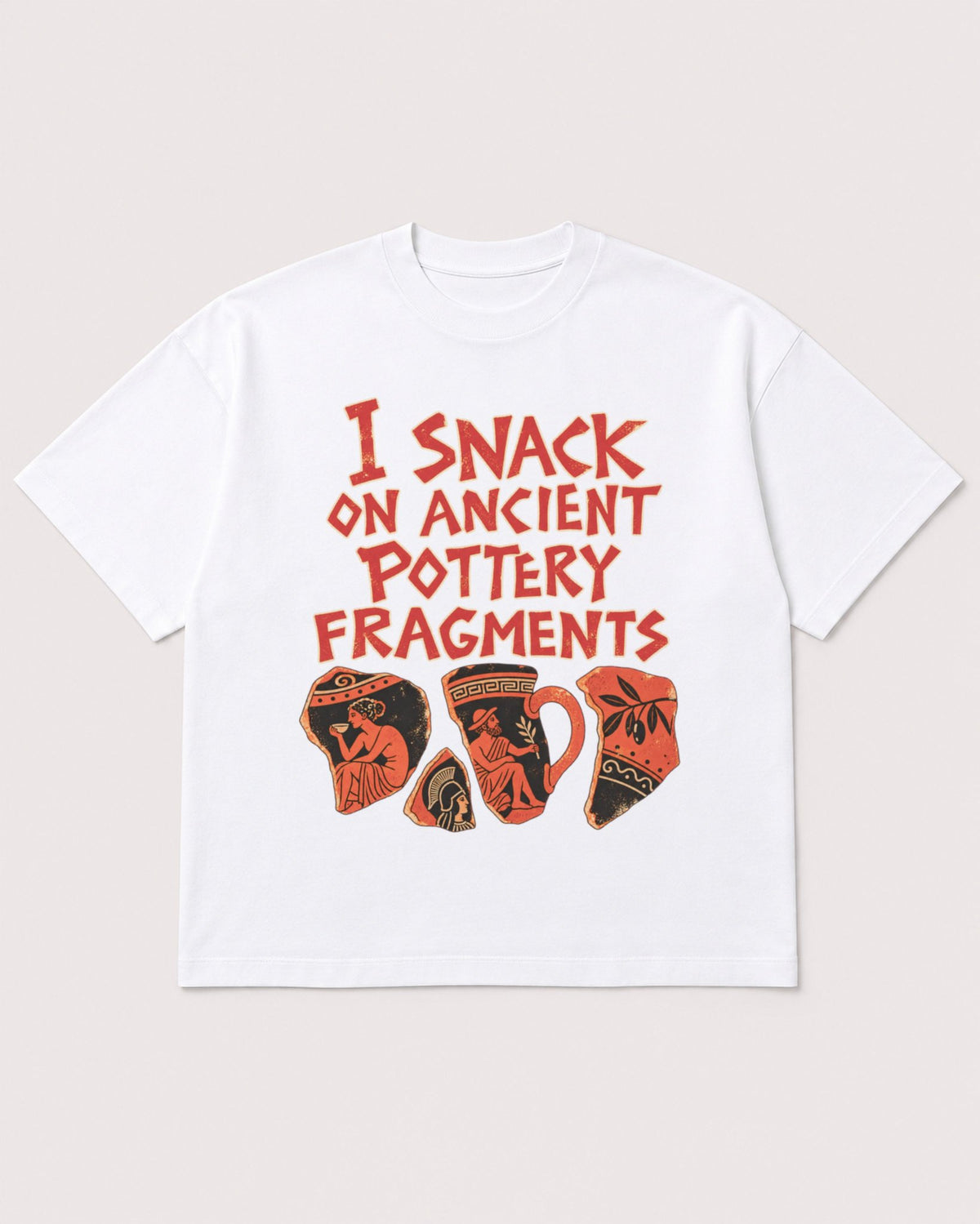 Mockup Boxy Heavyweight Tee White product