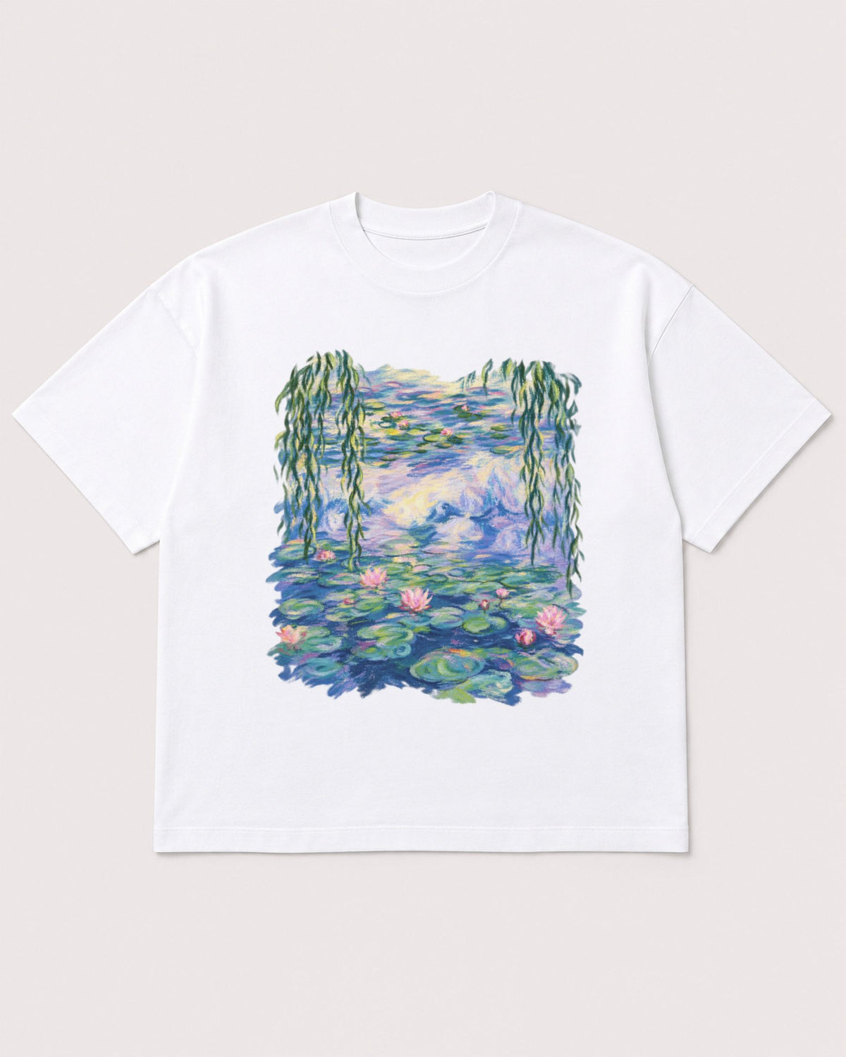Mockup Boxy Heavyweight Tee White product