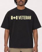 Mockup Boxy Heavyweight Tee Black male close-up 04