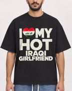 Mockup Boxy Heavyweight Tee Black male close-up 07