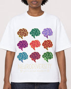 Mockup Boxy Heavyweight Tee White female close-up 14