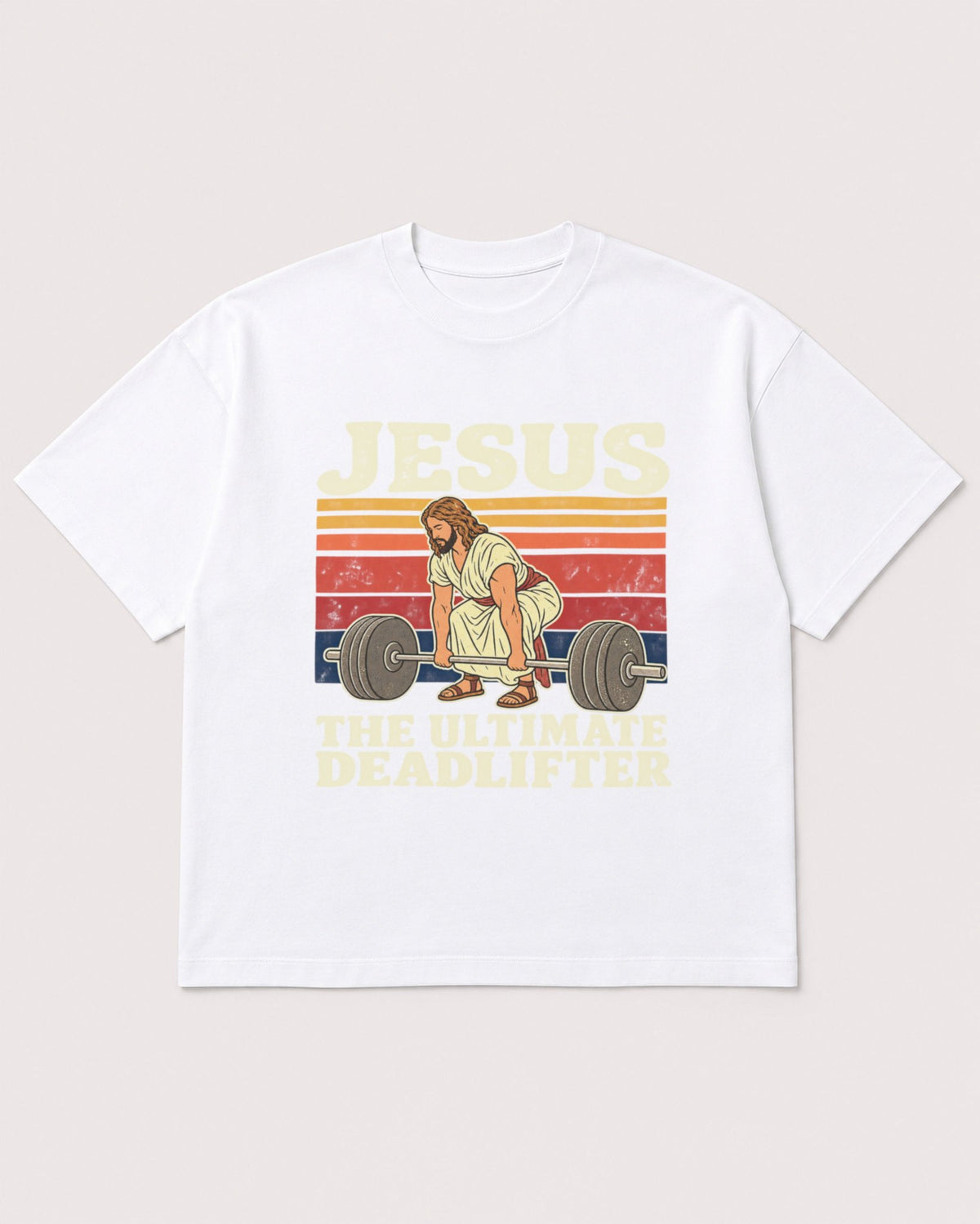 Mockup Boxy Heavyweight Tee White product