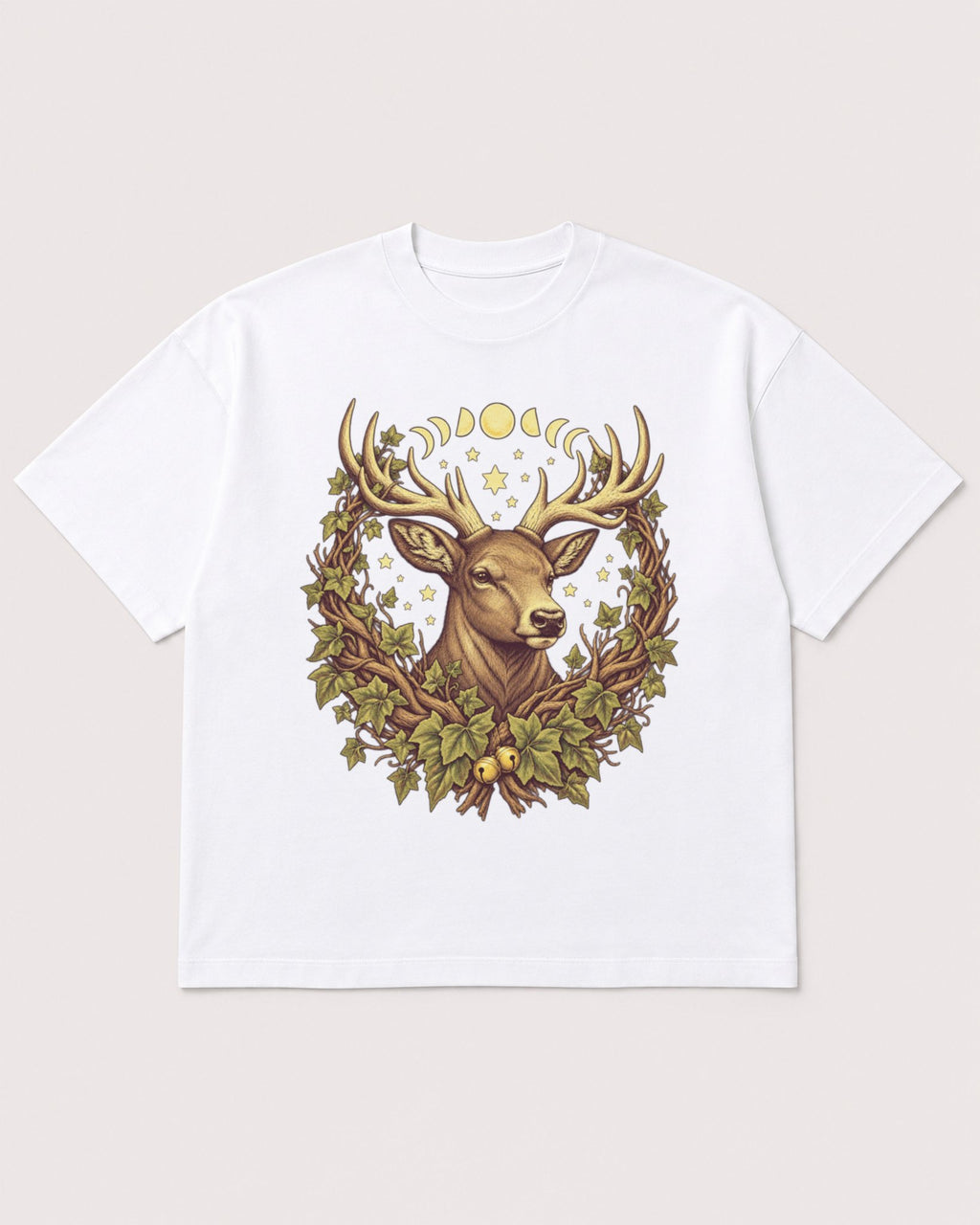 Mockup Boxy Heavyweight Tee White product