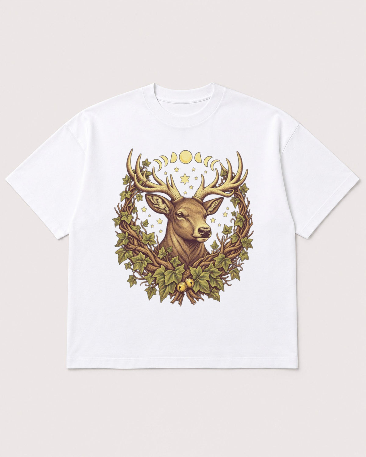 Mockup Boxy Heavyweight Tee White product
