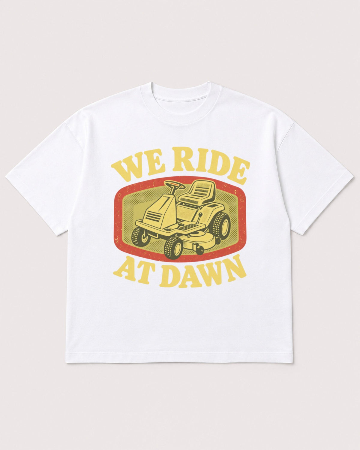 Mockup Boxy Heavyweight Tee White product