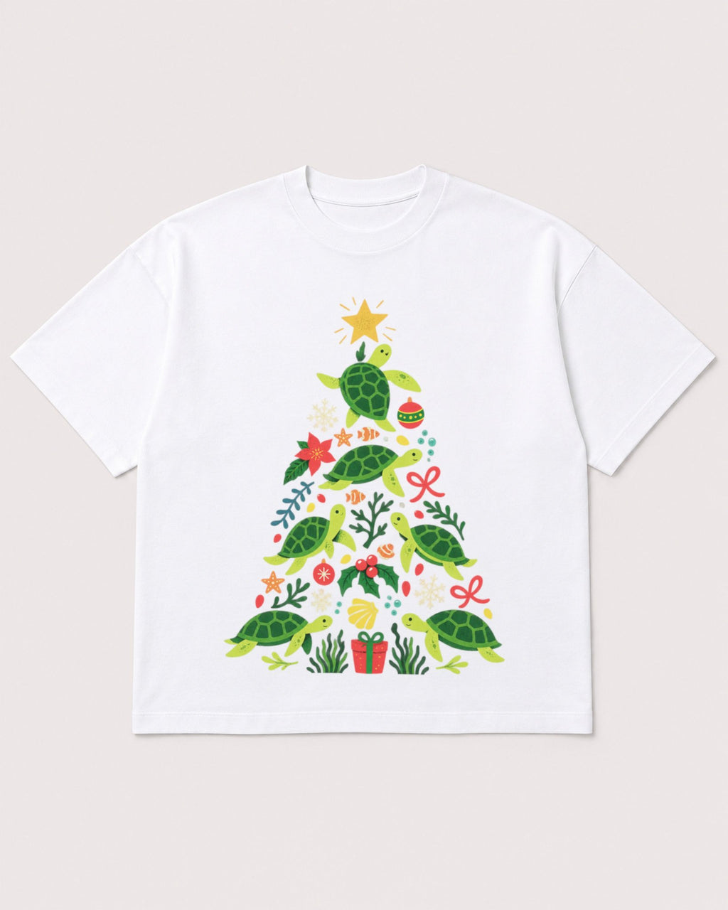 Mockup Boxy Heavyweight Tee White product