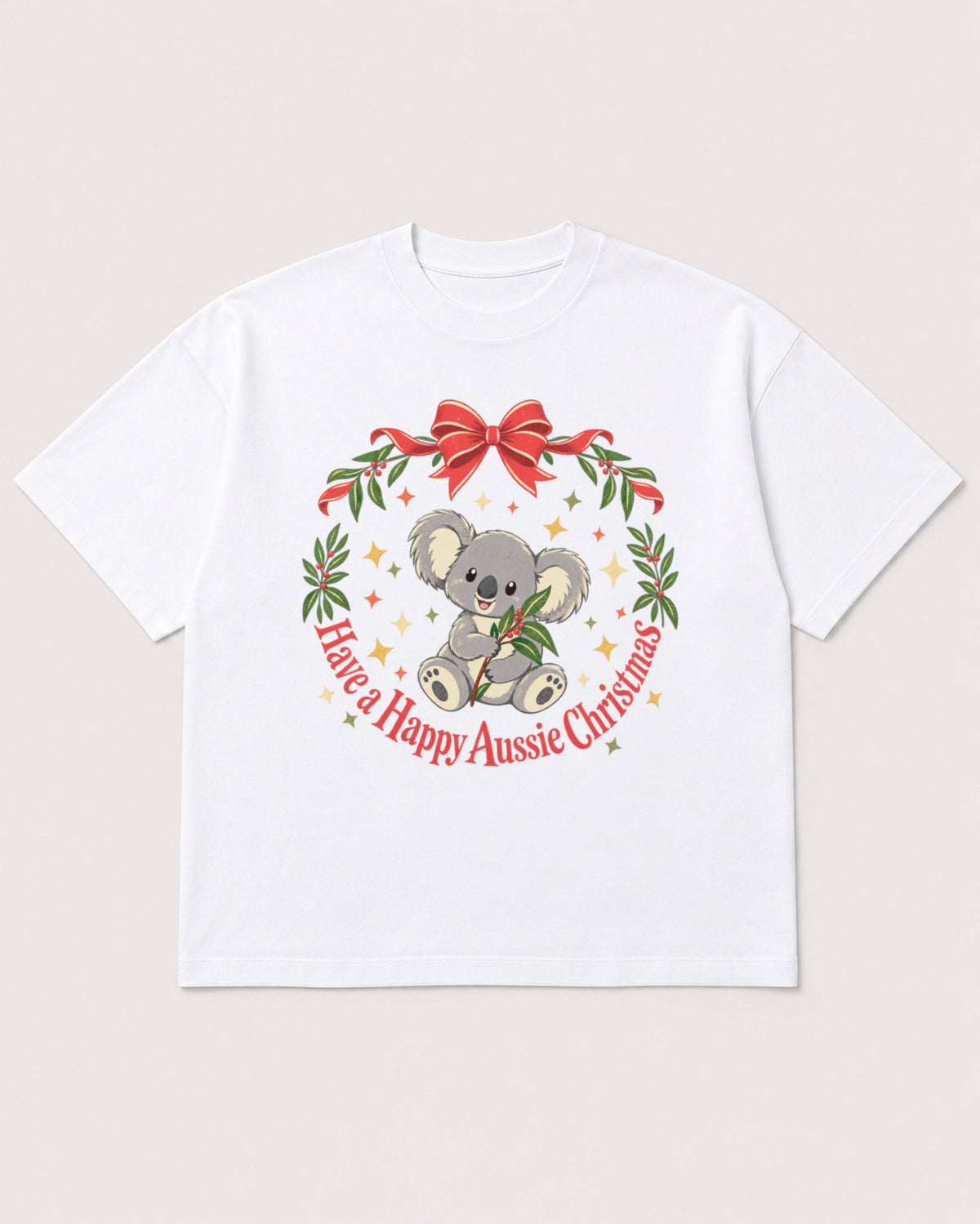 Mockup Boxy Heavyweight Tee White product