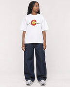 Mockup Boxy Heavyweight Tee White female full-body 04