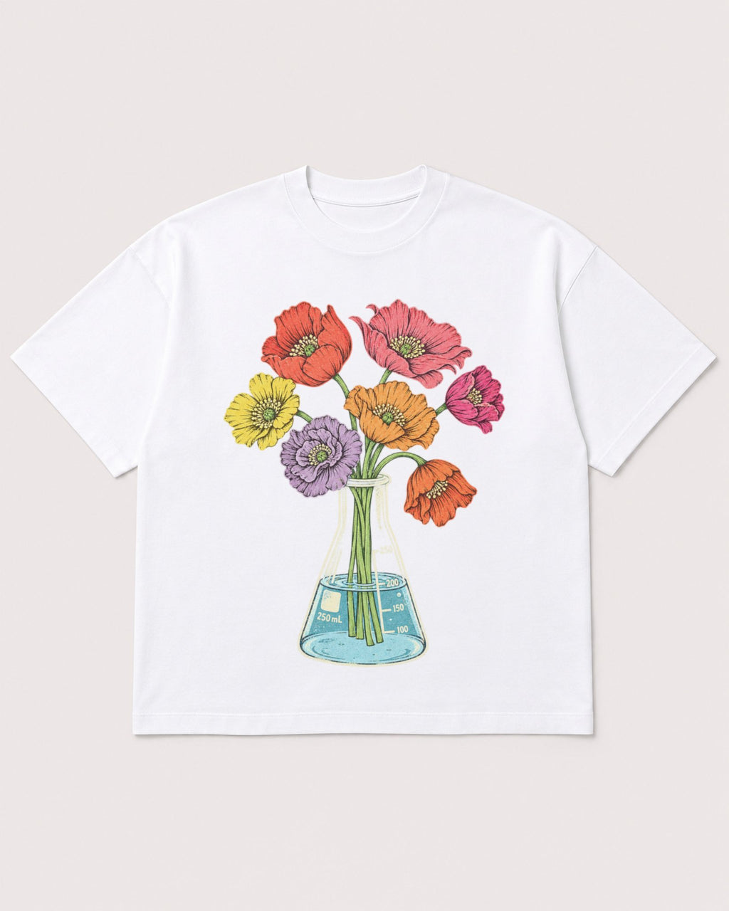 Mockup Boxy Heavyweight Tee White product