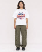 Mockup Boxy Heavyweight Tee White female full-body 02
