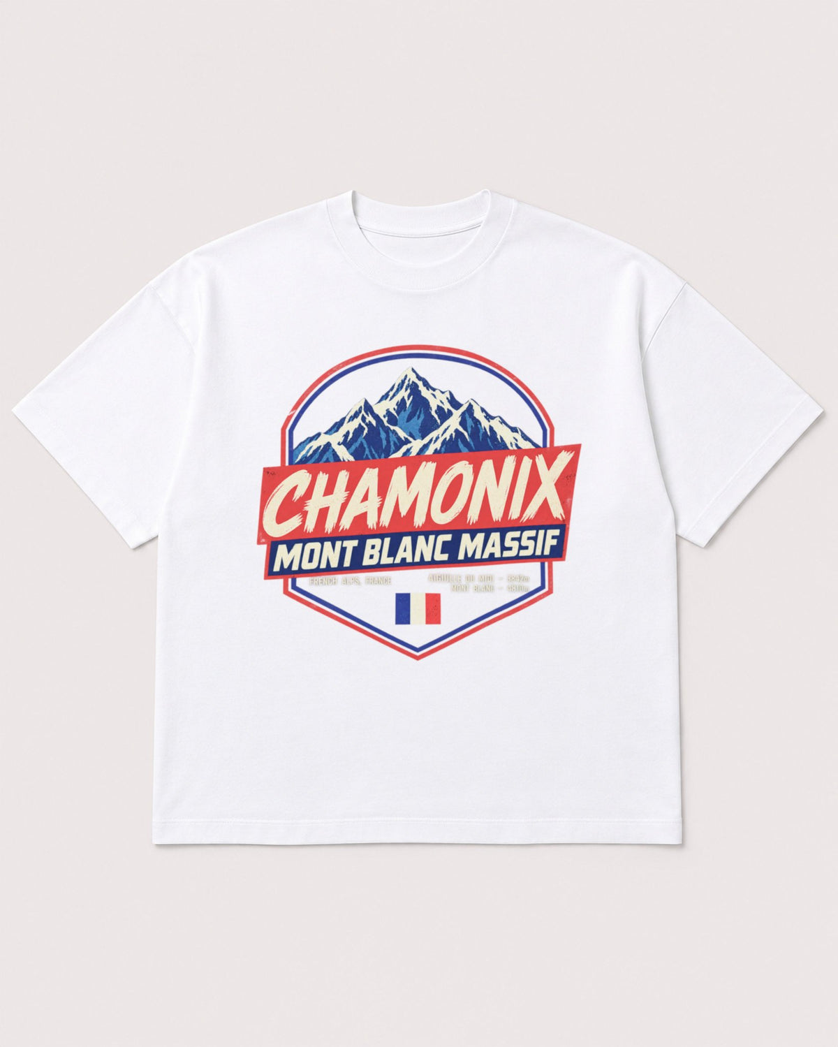 Mockup Boxy Heavyweight Tee White product