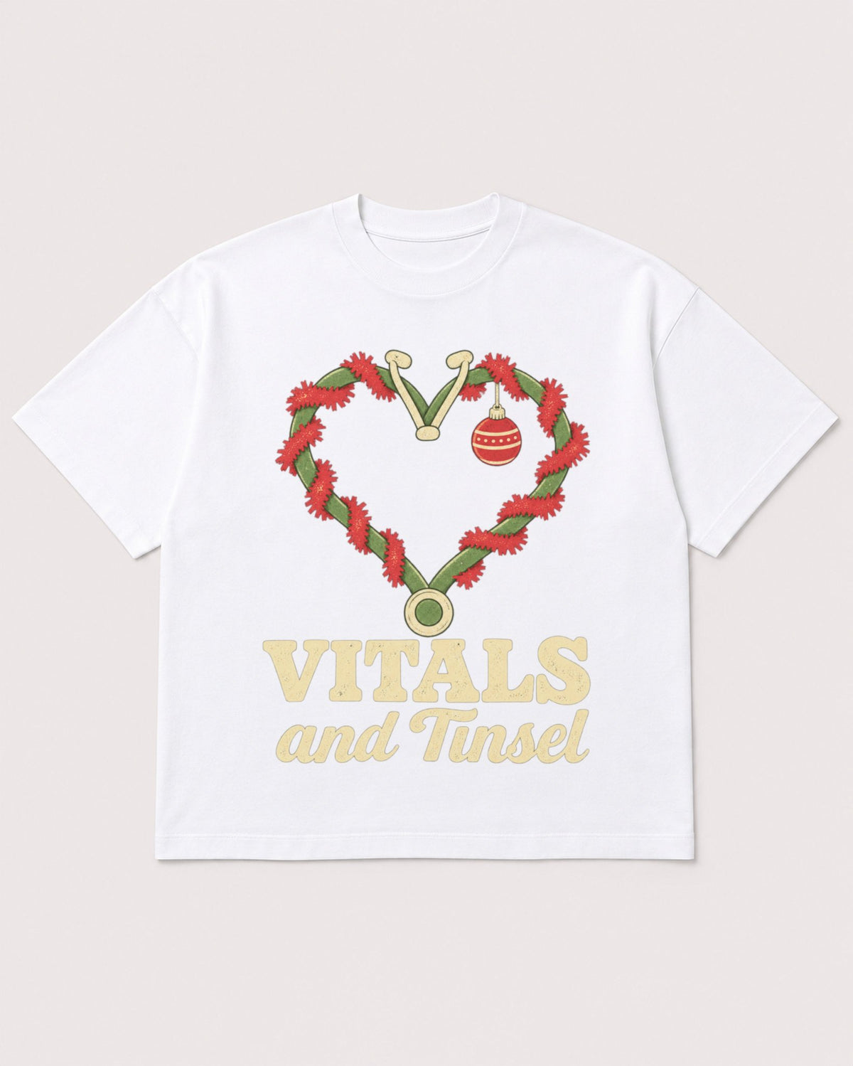 Mockup Boxy Heavyweight Tee White product