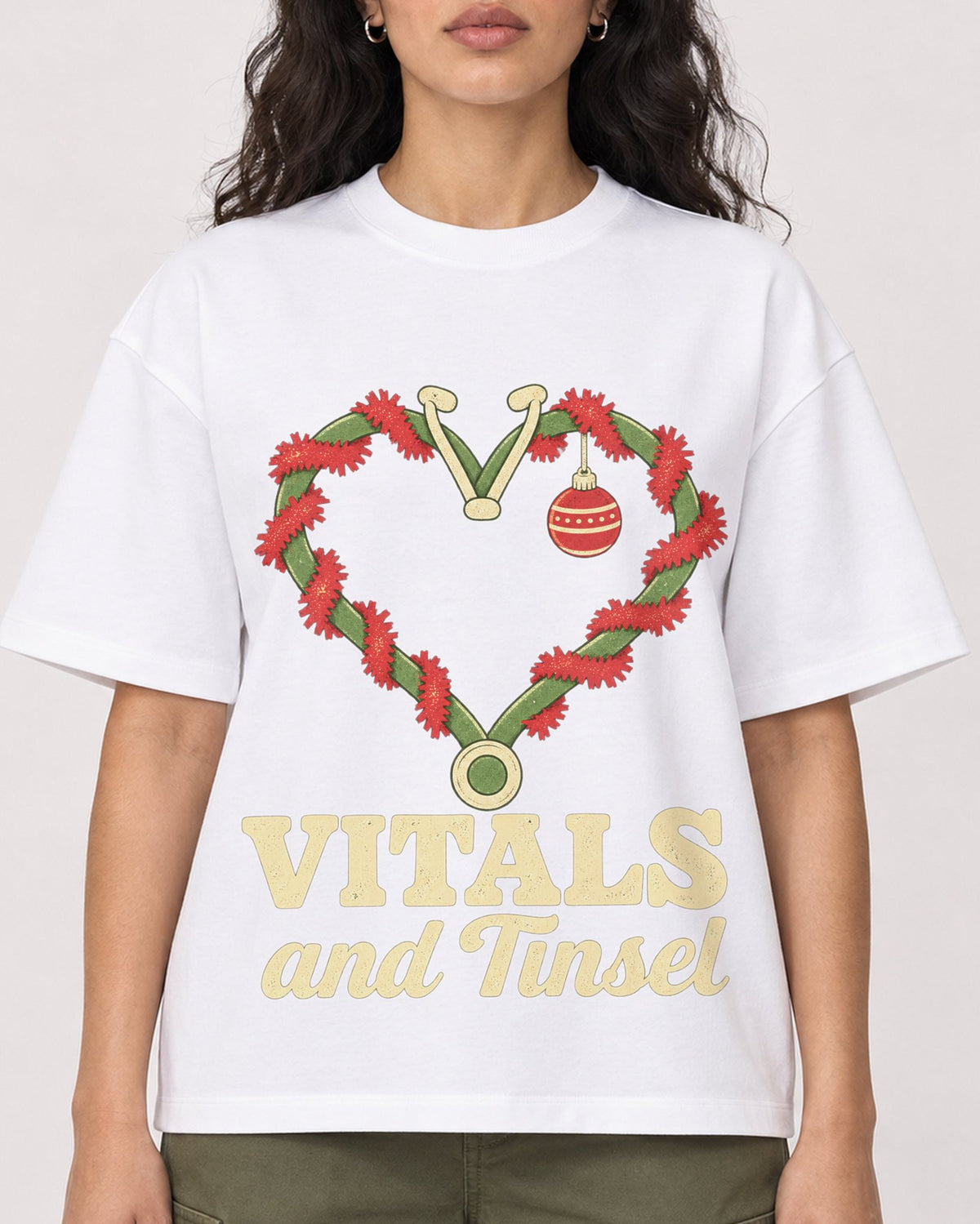 Mockup Boxy Heavyweight Tee White female close-up 07