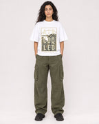 Mockup Boxy Heavyweight Tee White female full-body 07