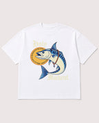 Mockup Boxy Heavyweight Tee White product