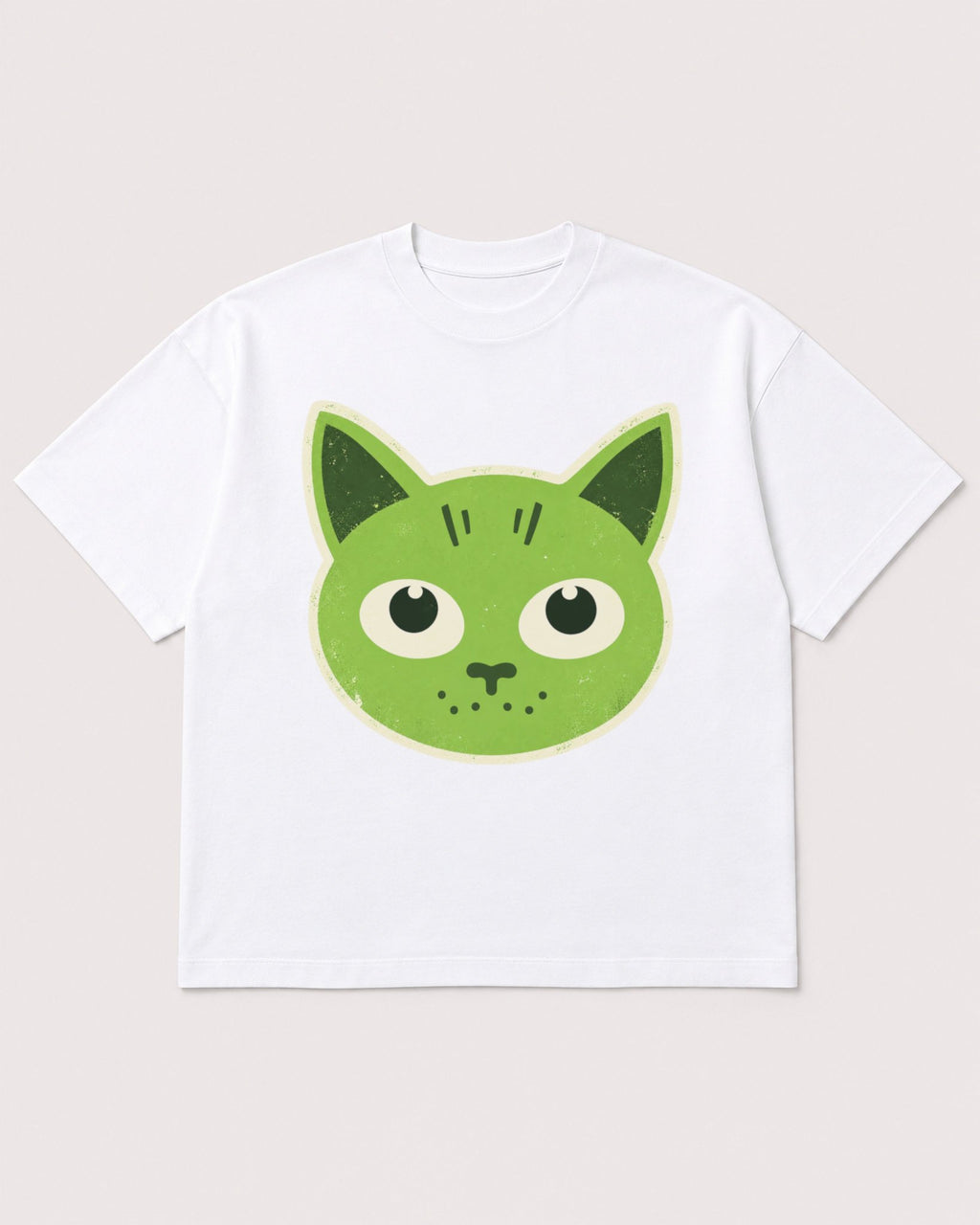 Mockup Boxy Heavyweight Tee White product