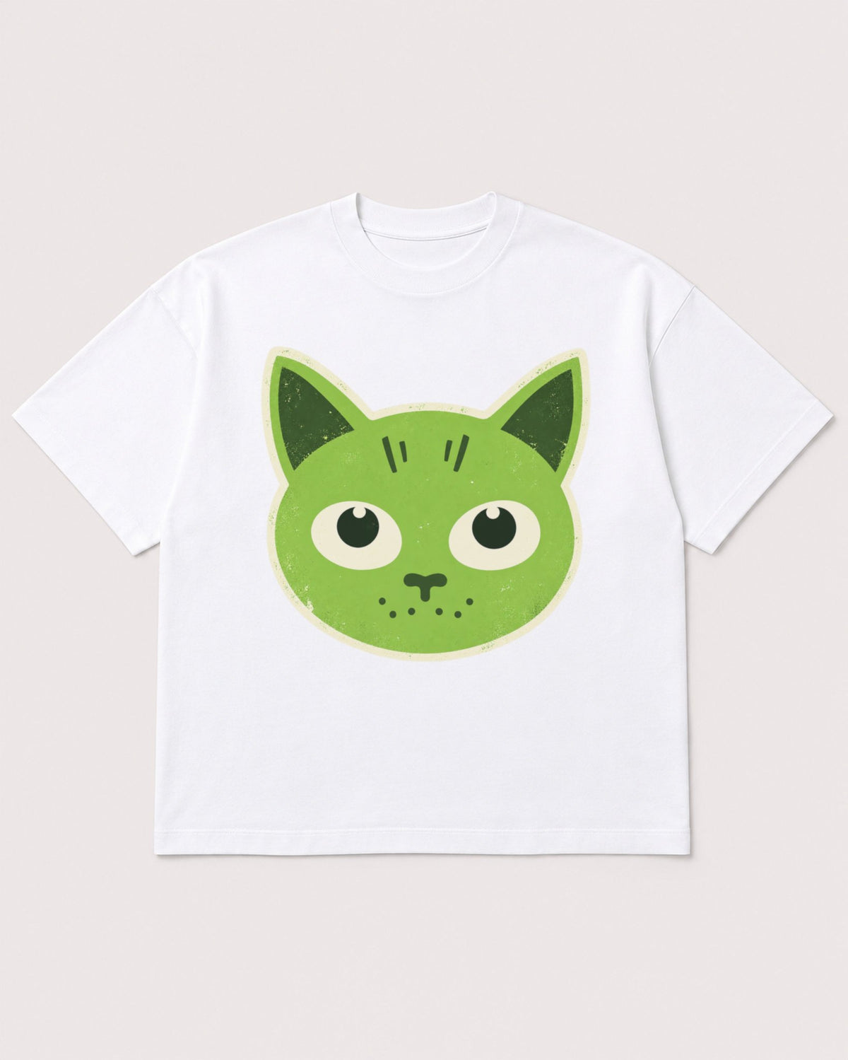 Mockup Boxy Heavyweight Tee White product