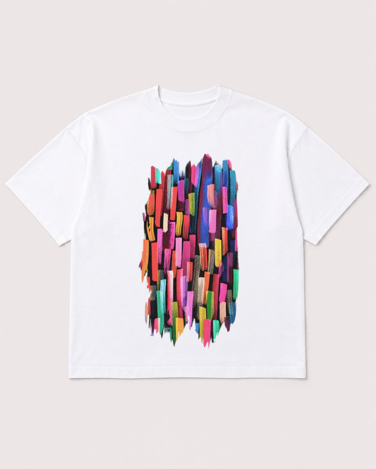 Mockup Boxy Heavyweight Tee White product