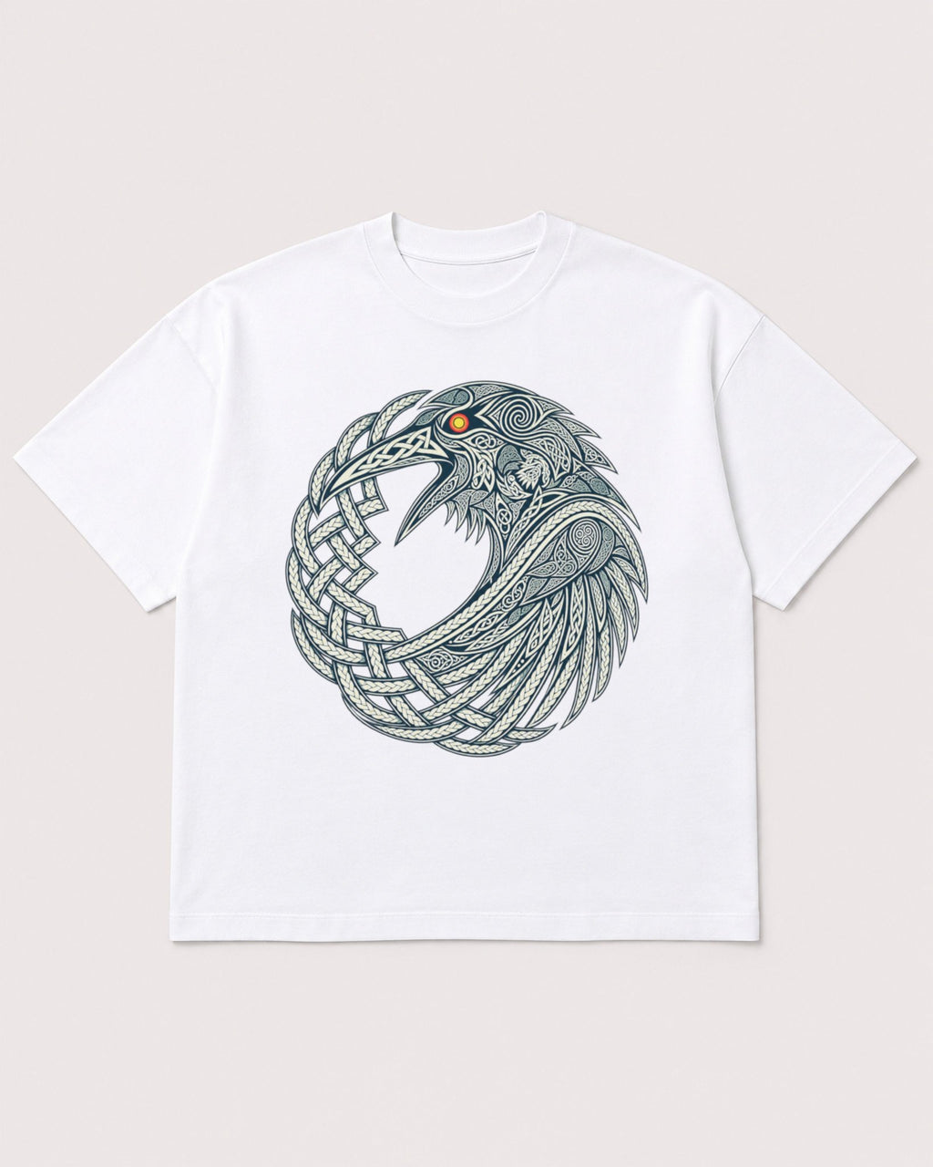 Mockup Boxy Heavyweight Tee White product