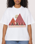 Mockup Boxy Heavyweight Tee White female close-up 05