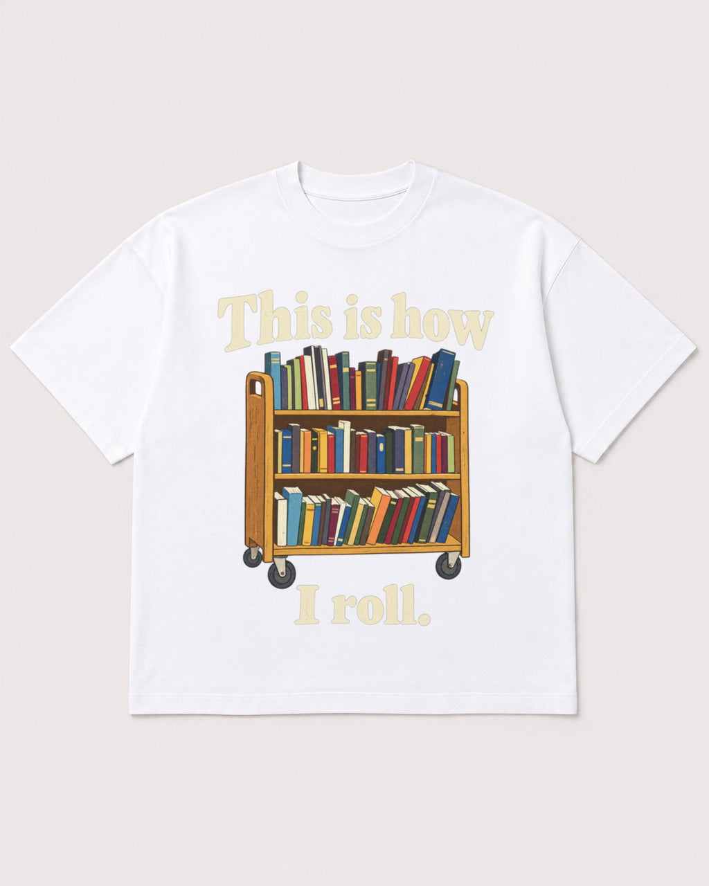 Mockup Boxy Heavyweight Tee White product