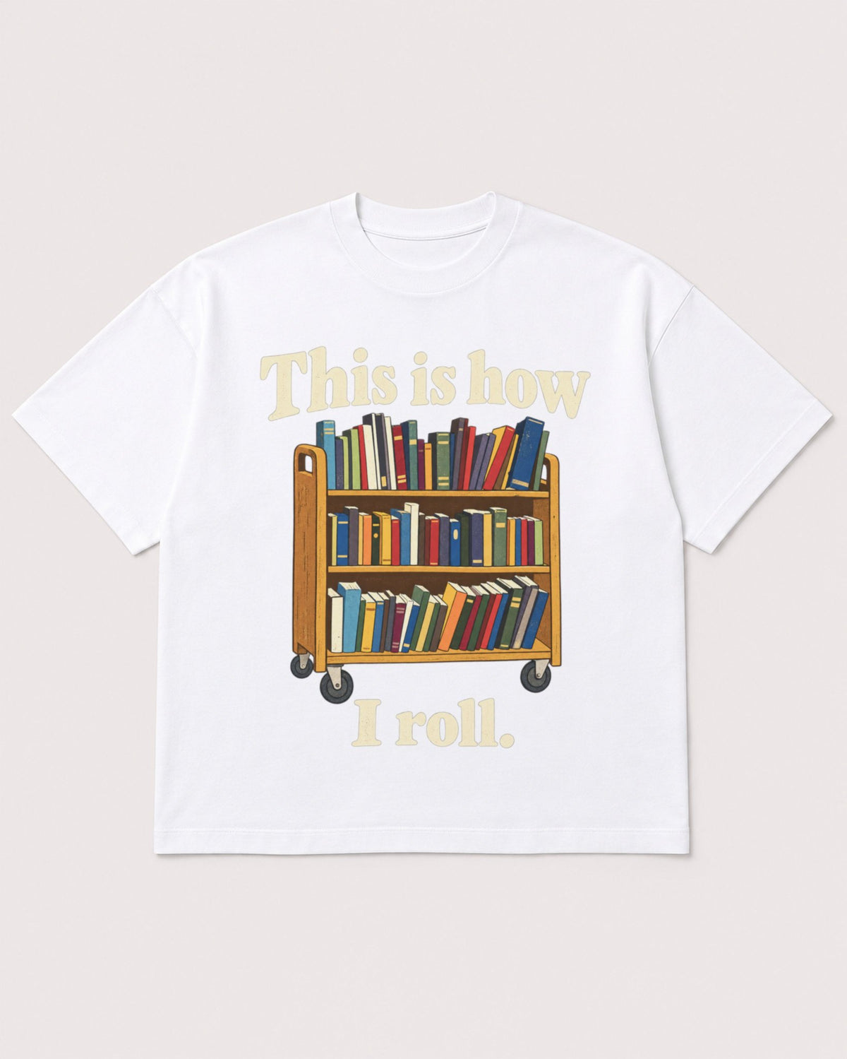 Mockup Boxy Heavyweight Tee White product