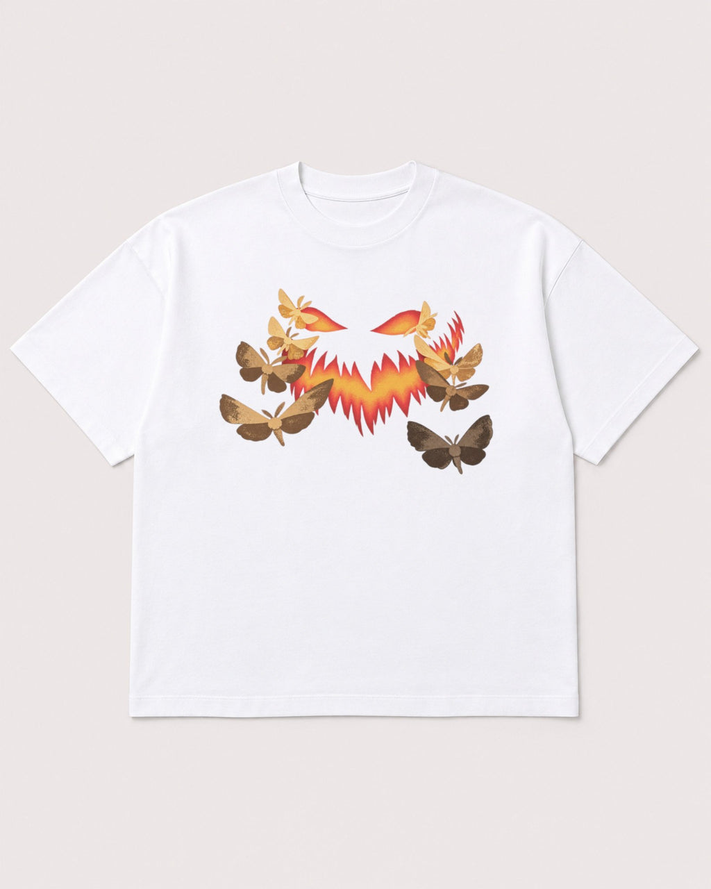 Mockup Boxy Heavyweight Tee White product