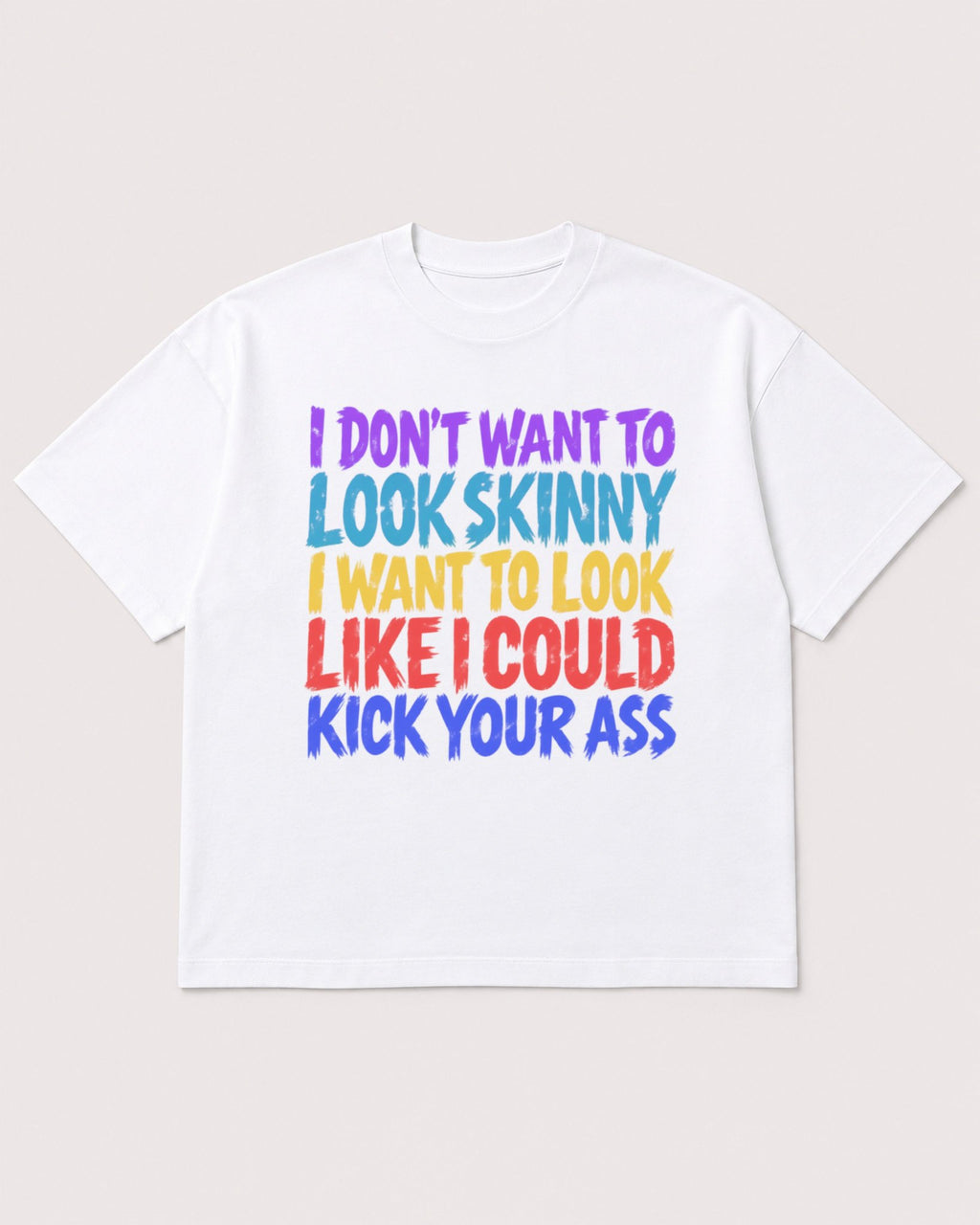 Mockup Boxy Heavyweight Tee White product