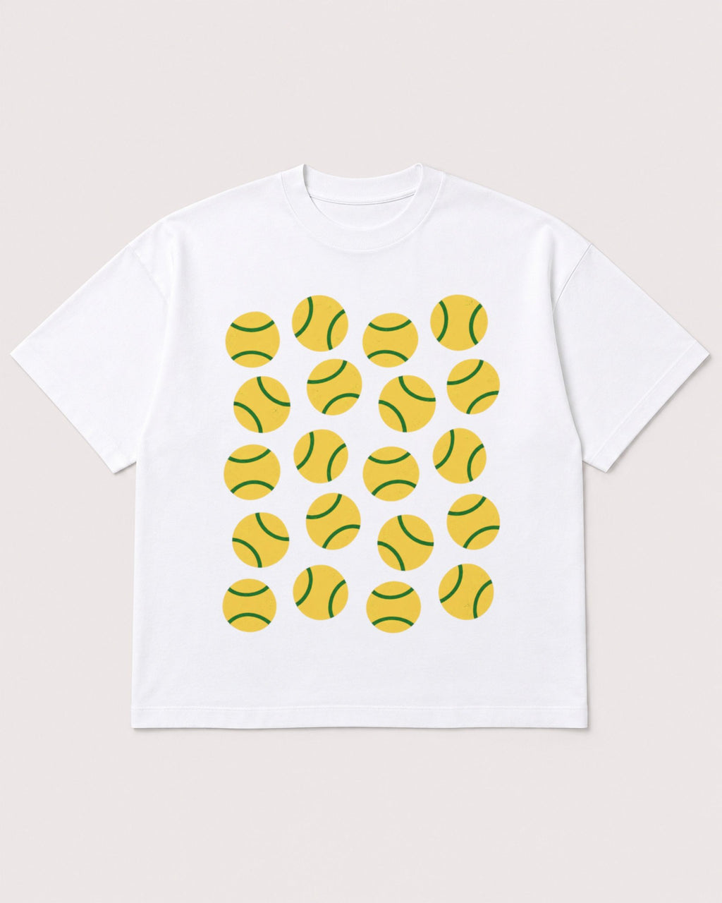 Mockup Boxy Heavyweight Tee White product