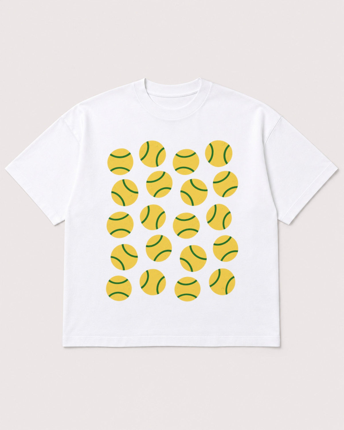 Mockup Boxy Heavyweight Tee White product