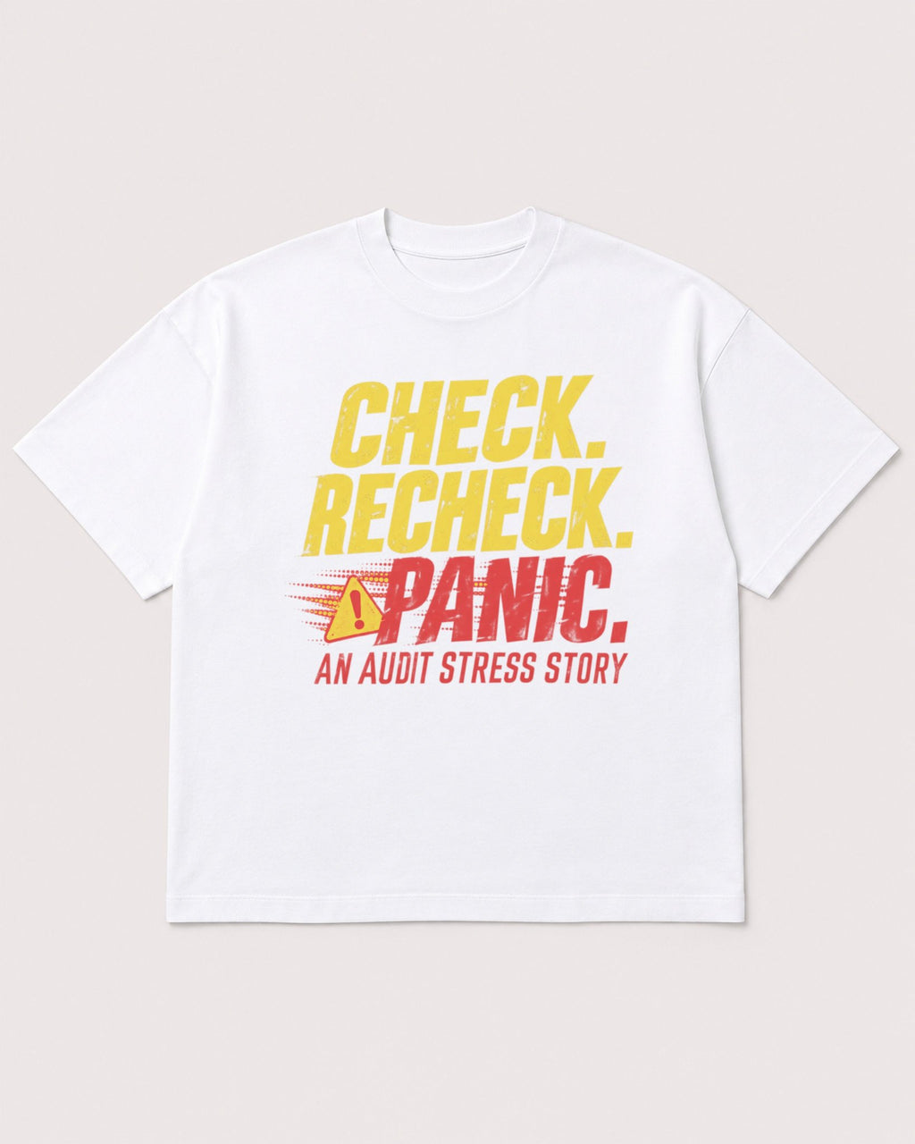 Mockup Boxy Heavyweight Tee White product