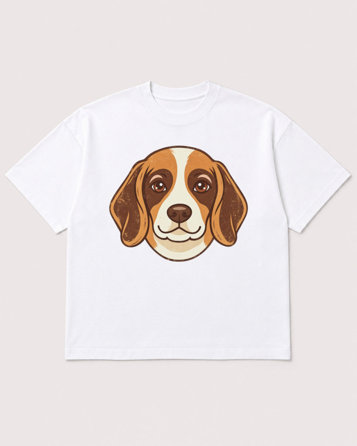 Mockup Boxy Heavyweight Tee White product