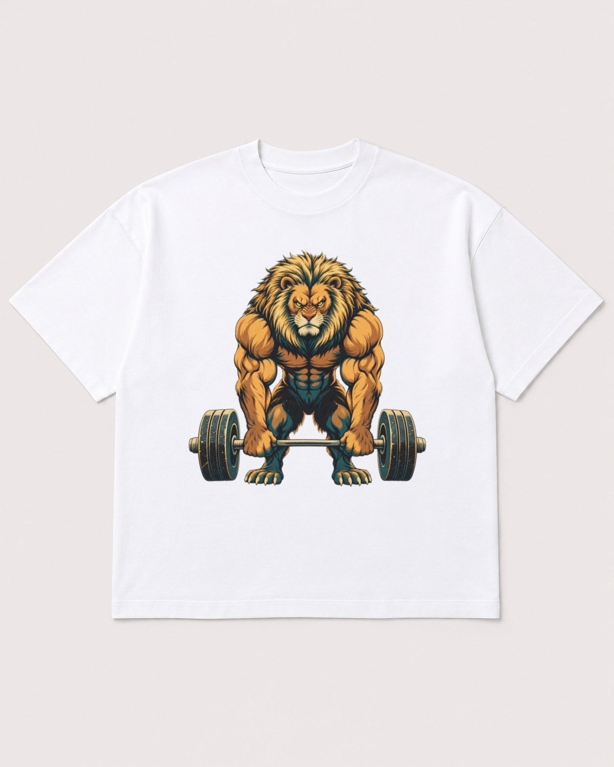 Mockup Boxy Heavyweight Tee White product