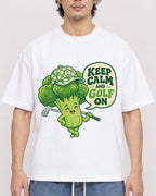 Mockup Boxy Heavyweight Tee White male close-up 03