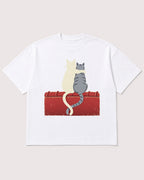 Mockup Boxy Heavyweight Tee White product