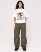 Mockup Boxy Heavyweight Tee White female full-body 07