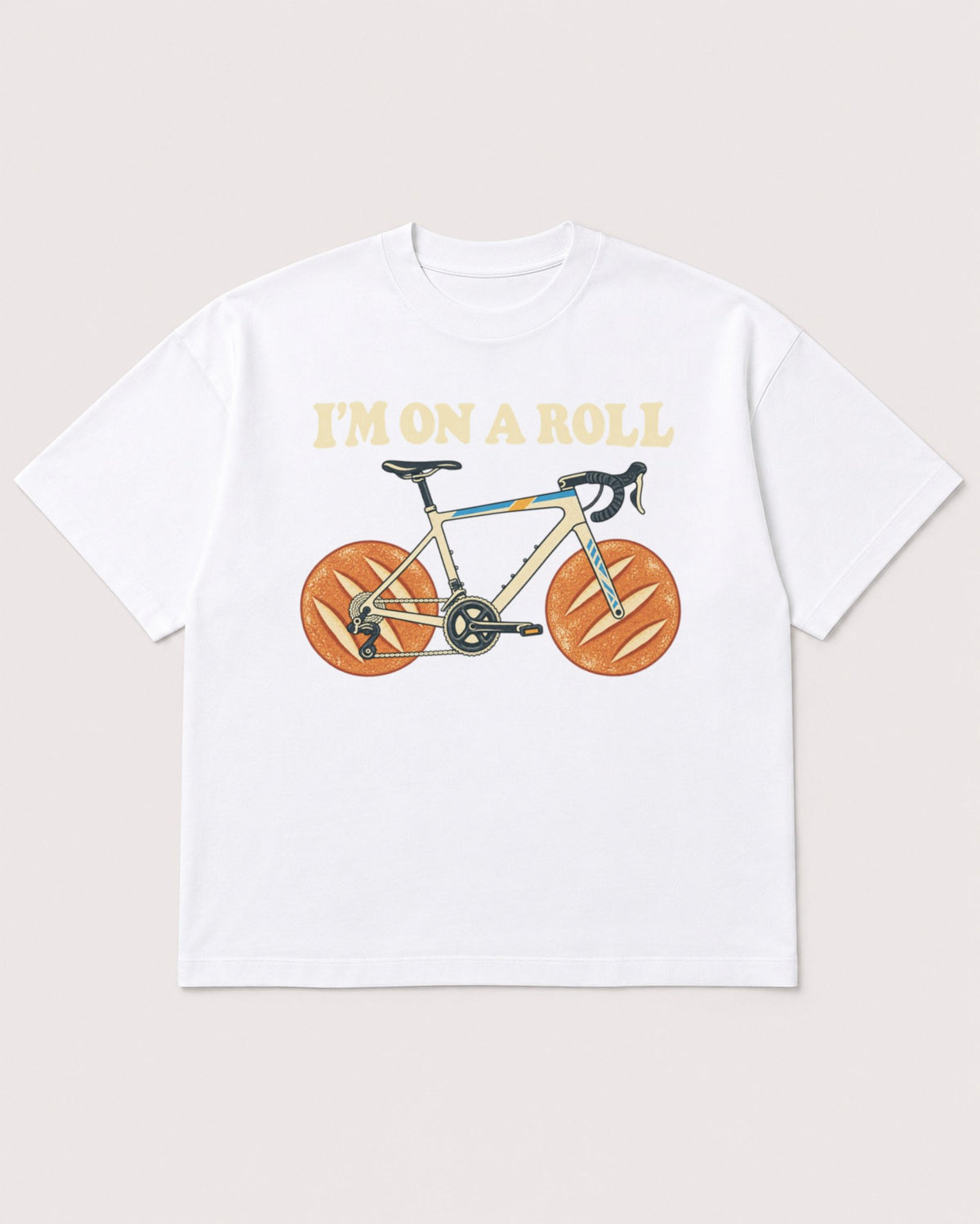 Mockup Boxy Heavyweight Tee White product