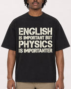 Mockup Boxy Heavyweight Tee Black male close-up 04