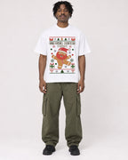 Mockup Boxy Heavyweight Tee White male full-body 04